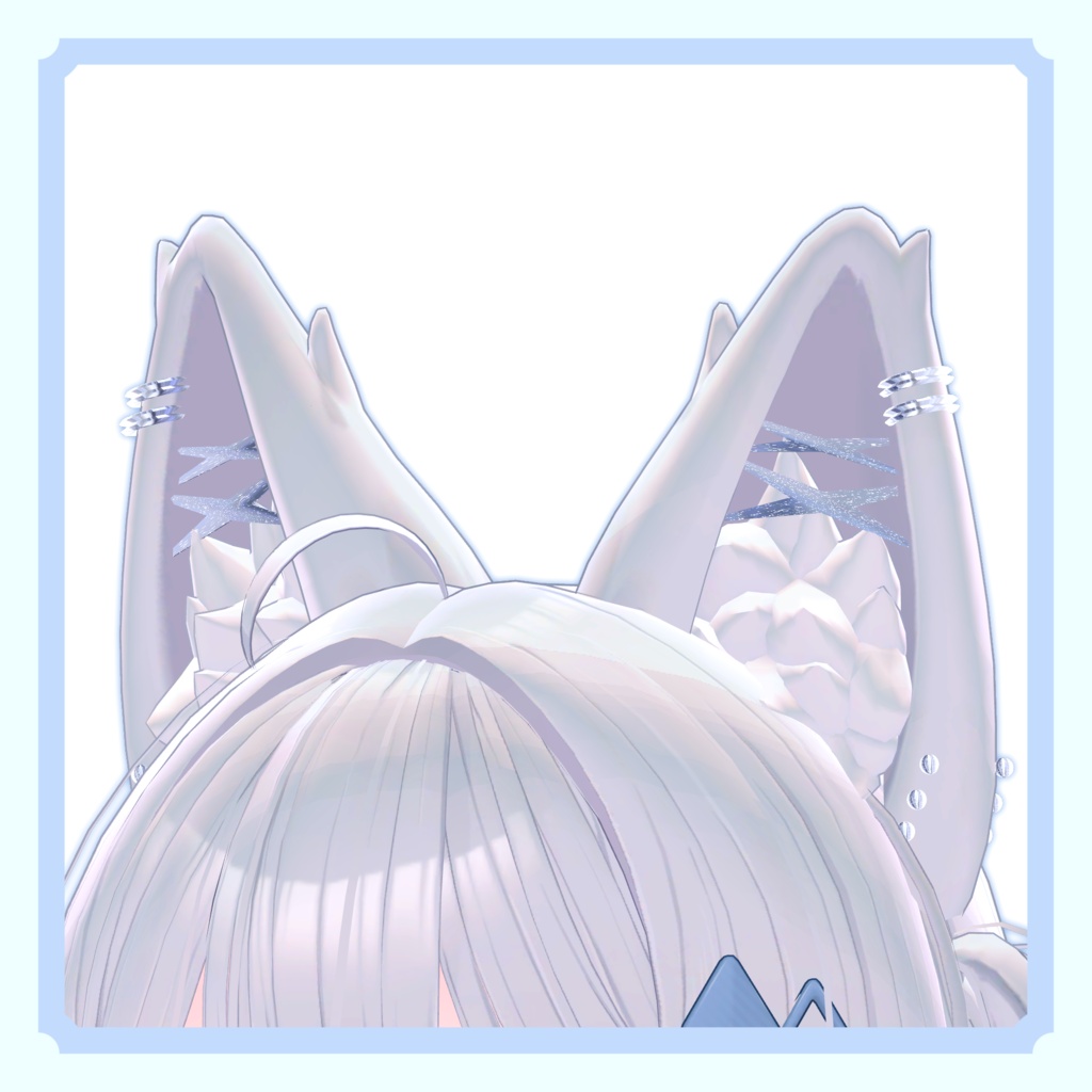 【ライム対応】けもけもいやりんぐ - Kemo Kemo Earrings