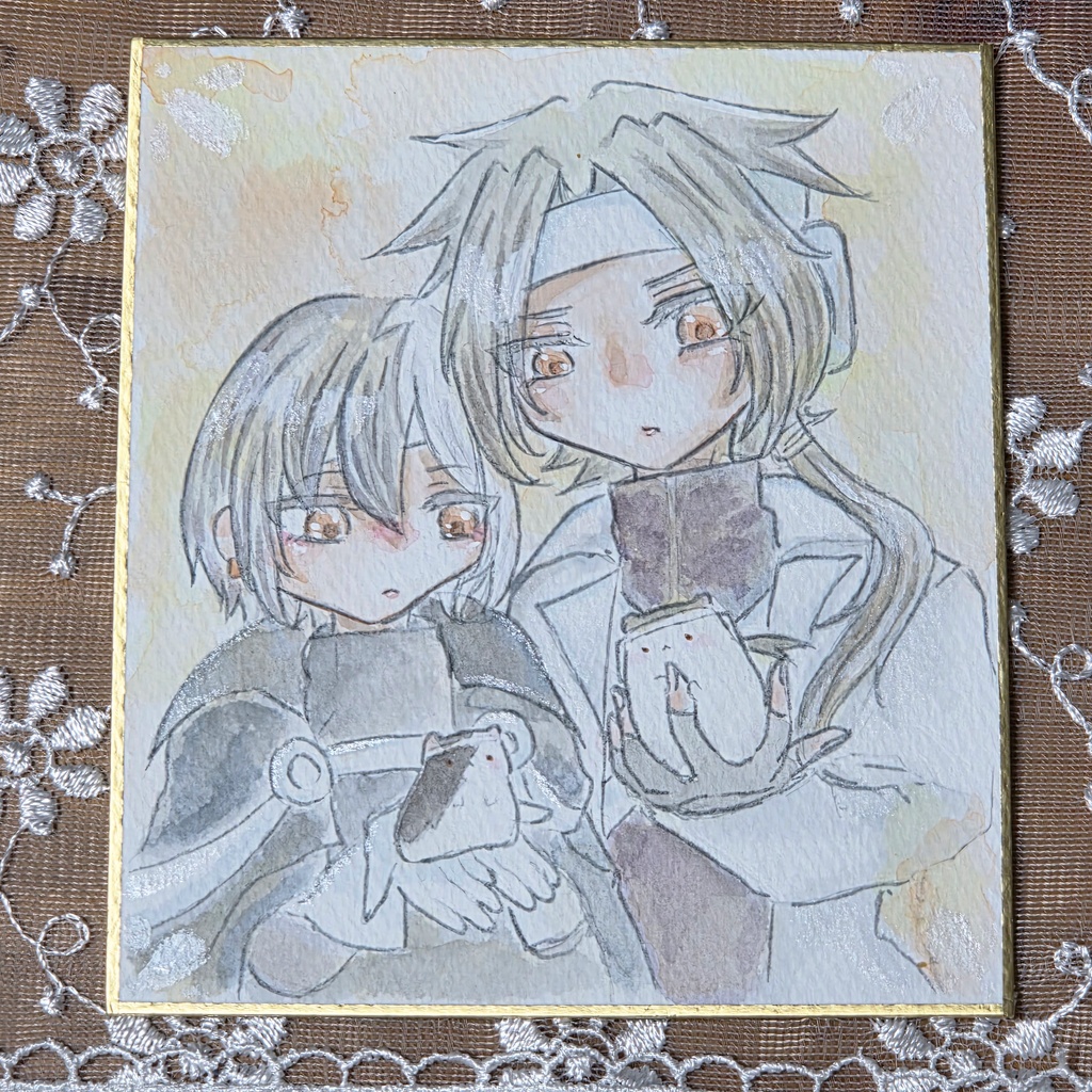 [色紙]ヴァイス＋ブラック＋ﾊﾑﾁｬﾝ