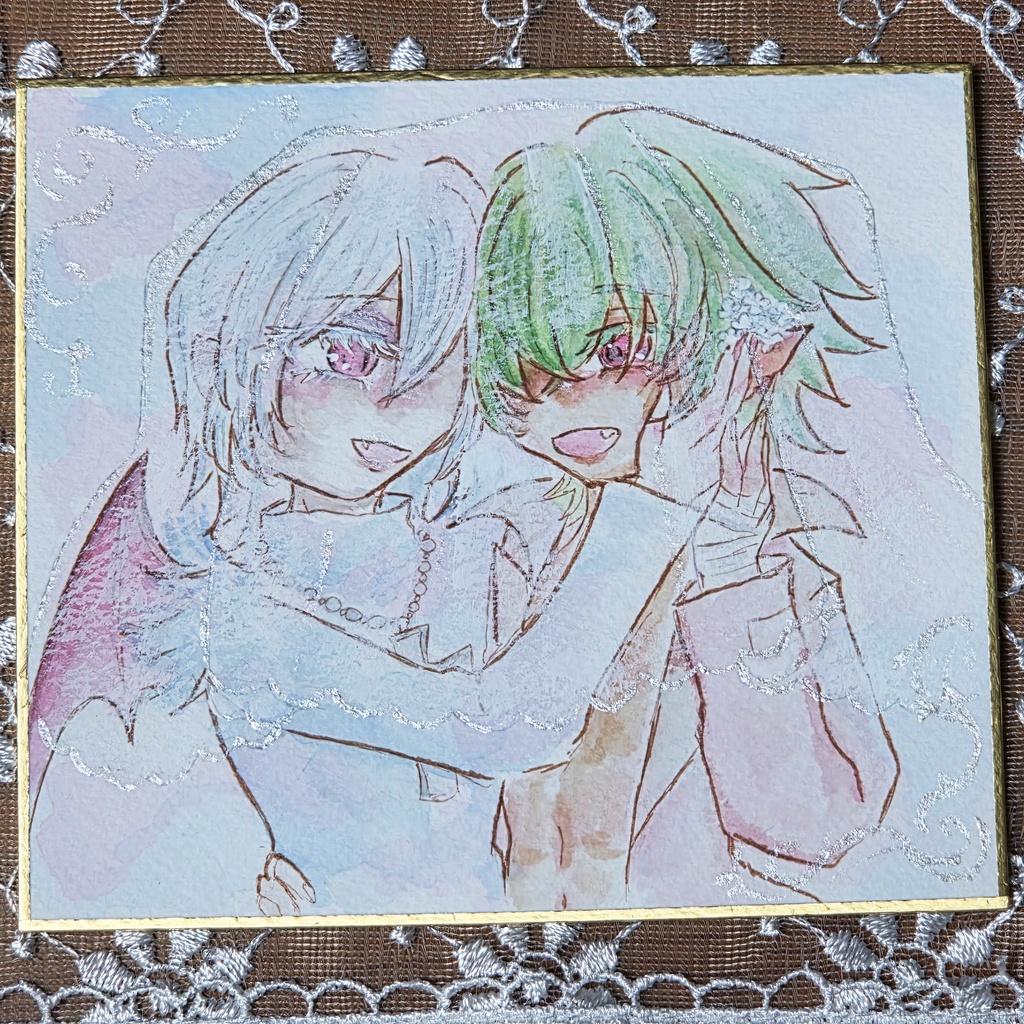 [色紙]ユーリ×アッシュ