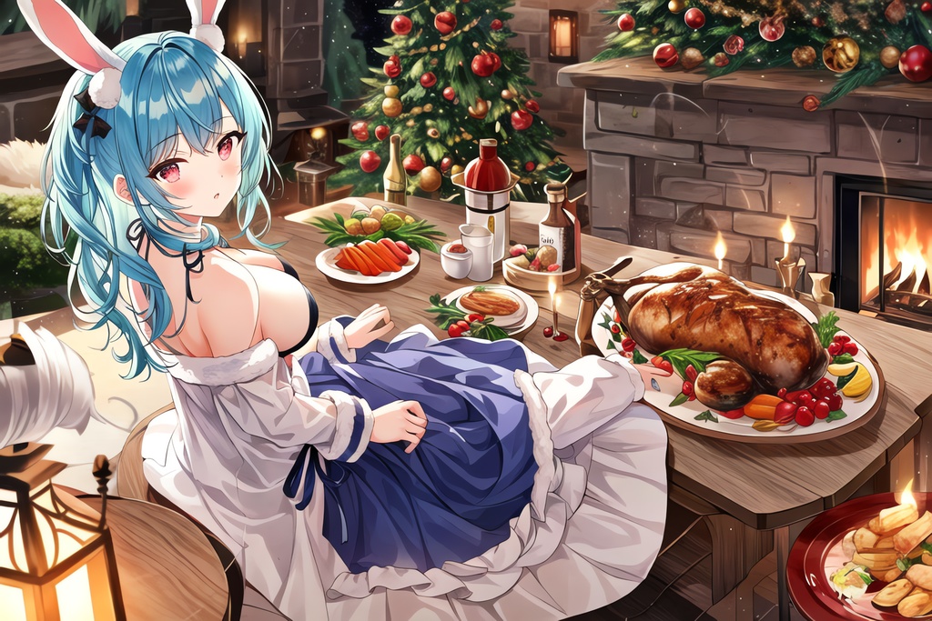 あおうさぎ 全年齢向け CG集 vol.2 / 冷めないチキン (39枚)