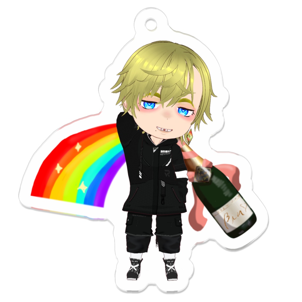 ビンファンマ付きアクキー