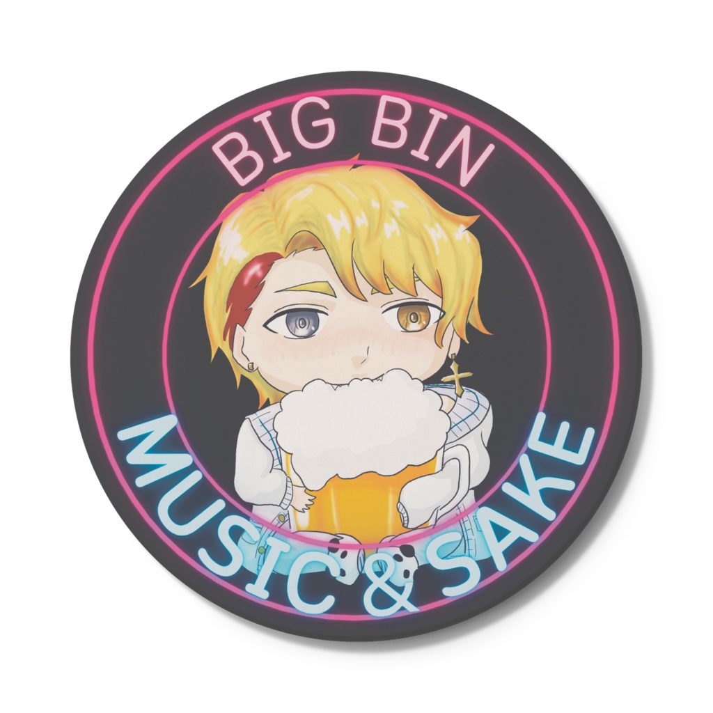 ビンSAKEコースター