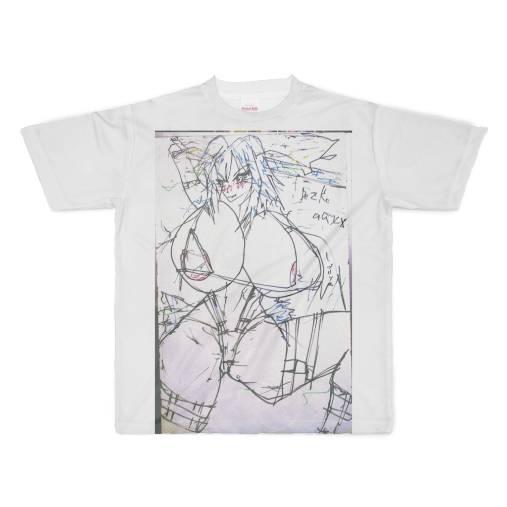 アナログ描き※GGXXディズィーシャツ(XL:半袖