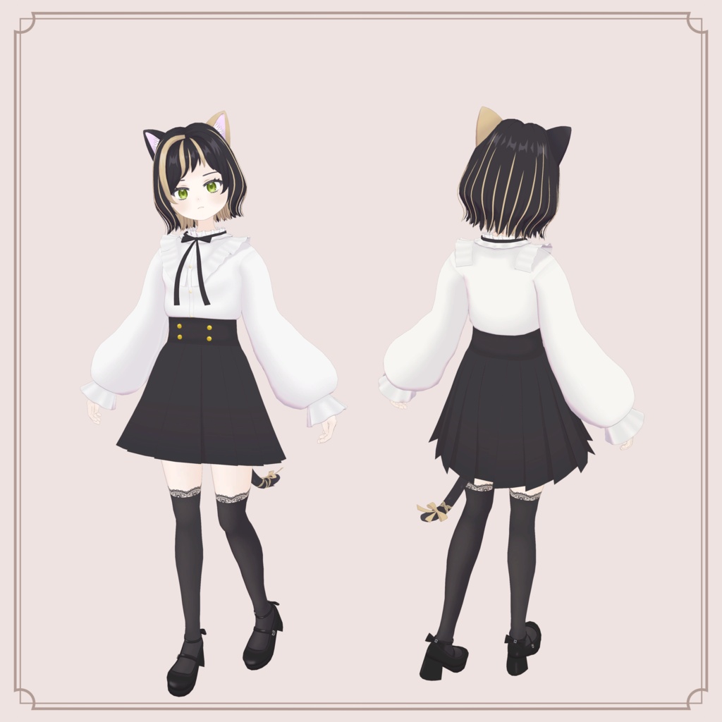 オリジナル3D モデル『めい-May-』