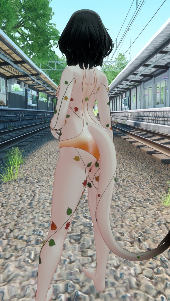 Uruki ウルキ Autumn leaves outfit