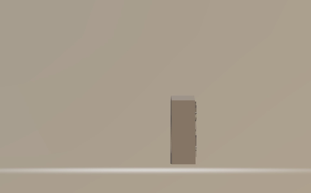 将棋駒 歩兵 ピンバッチ(stl)