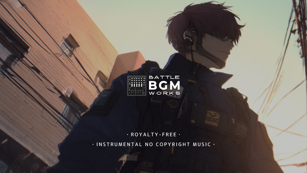 【フリーBGM】都市調査官ロック｜路地裏を調査中