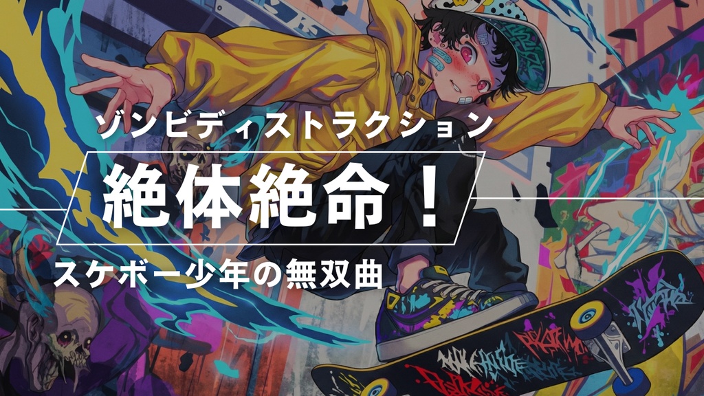 絶体絶命！ストリート・ゾンビ・ディストラクション｜スケボー少年の無双曲｜Nu-Metal × EDM