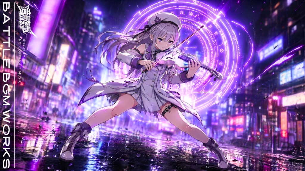 【フリーBGM】バイオリンと魔法陣で戦う戦闘曲｜ネオクラシカルメタル × バイオリン【バトルBGM】
