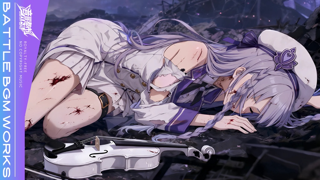 【フリーBGM】命を燃やして奏でるバイオリンと魔法陣で戦う|メロディック ロック【バトル】【作業用】かっこいい