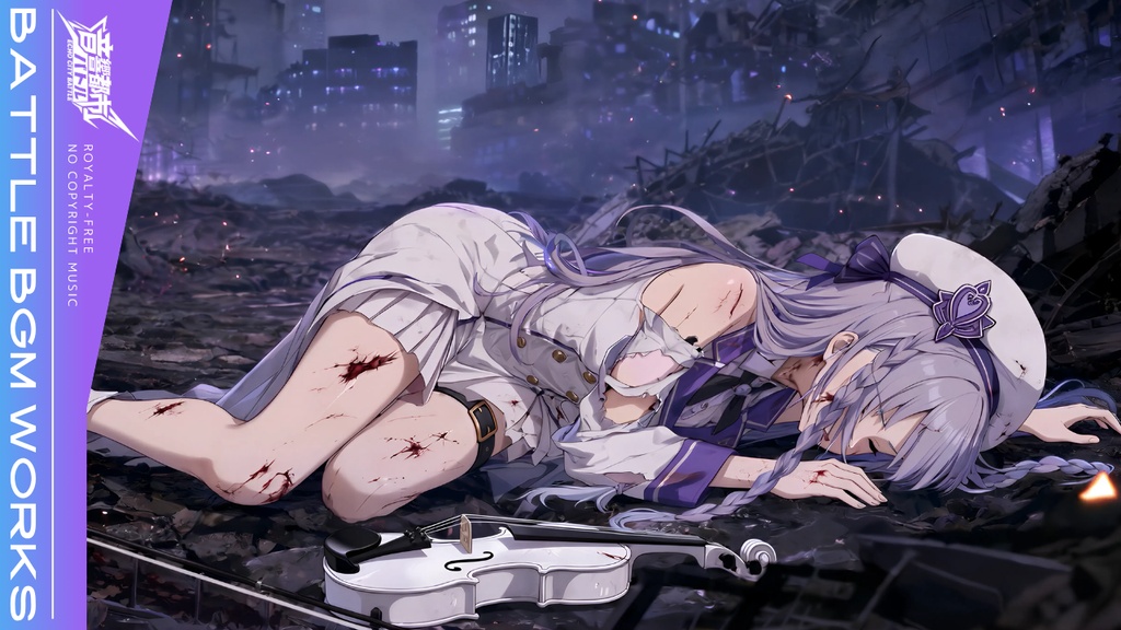 【フリーBGM】命を燃やして奏でるバイオリンと魔法陣で戦う|メロディック ロック【バトル】【作業用】かっこいい