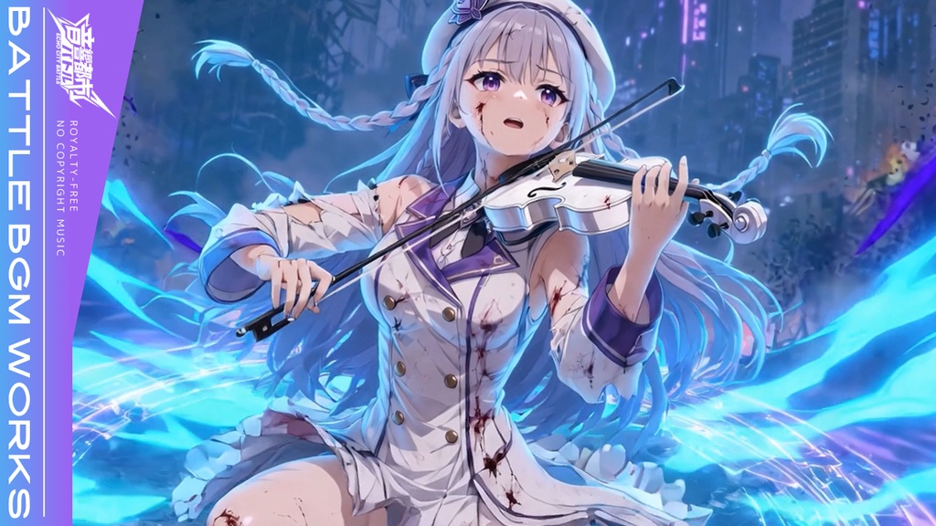 【フリーBGM】命を燃やして奏でるバイオリンと魔法陣で戦う|メロディック ロック【バトル】【作業用】かっこいい