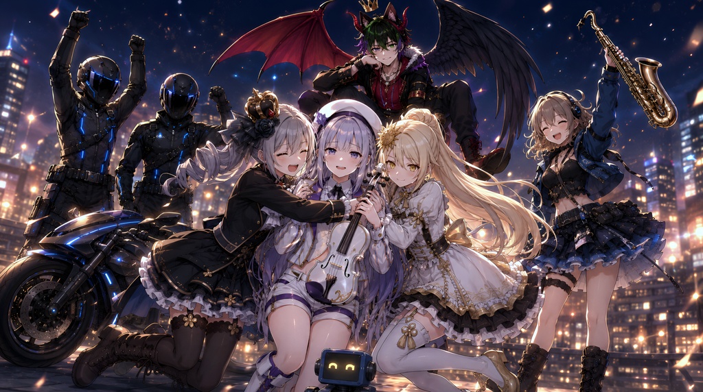 【フリーBGM】バイオリンは白、魔法陣は紫――奏でるは戦の旋律|バイオリン × ロック【バトルBGM】【作業用】