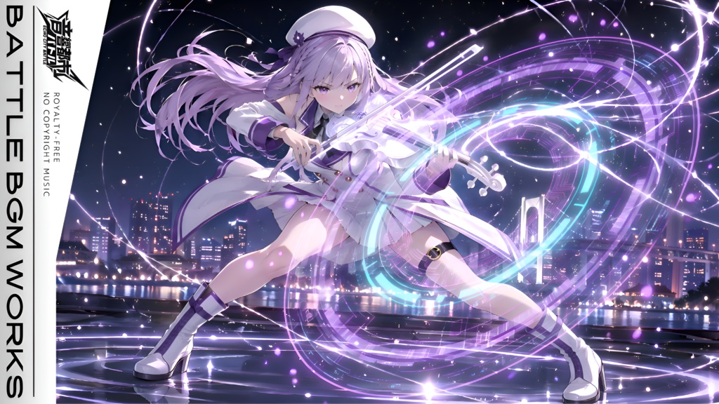 【フリーBGM】バイオリンと駆ける魔法陣の戦闘曲｜ネオクラシカルメタル × バイオリン【バトルBGM】