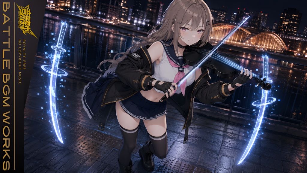 二刀流 チャンバラ刑事|バイオリンで斬る! ―刃弦乱舞―【戦闘曲】