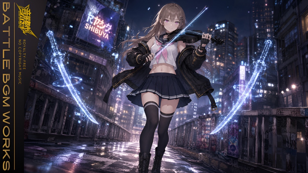 二刀流 チャンバラ刑事|バイオリンで斬る! ―刃弦乱舞―【戦闘曲】