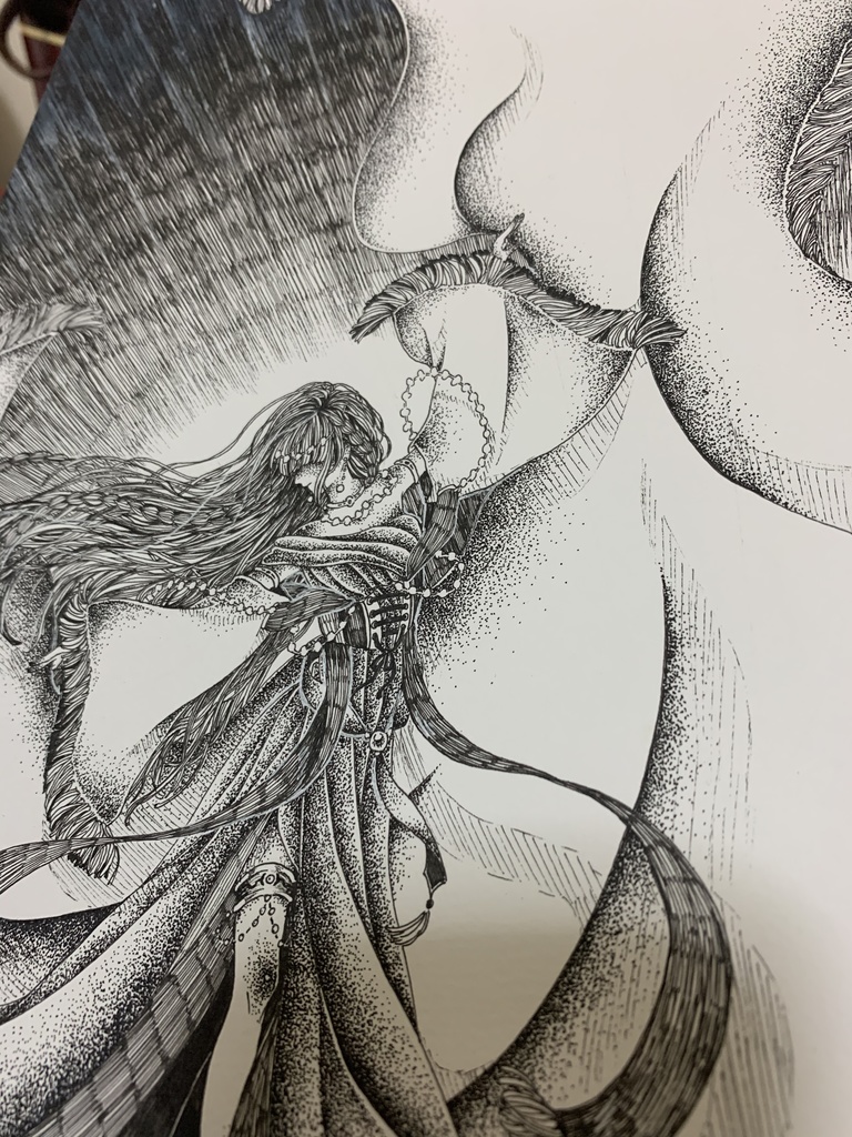 【原画イラスト】夜の踊り子