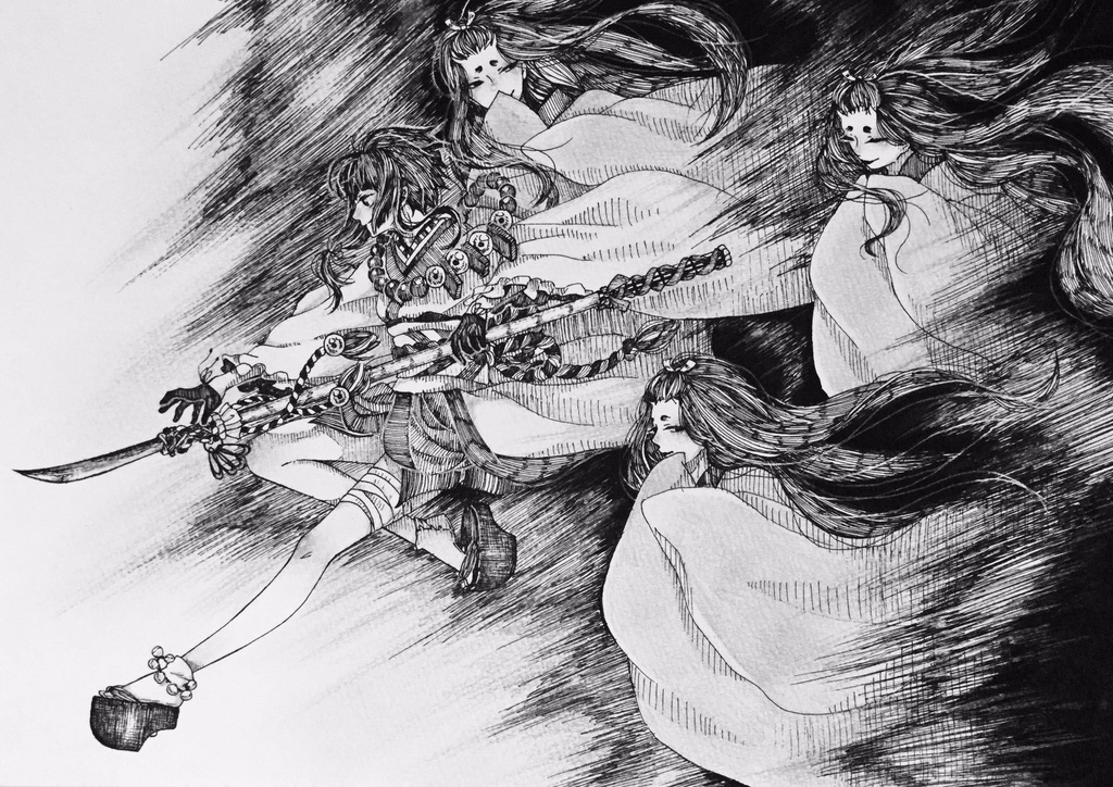 【原画イラスト】出陣