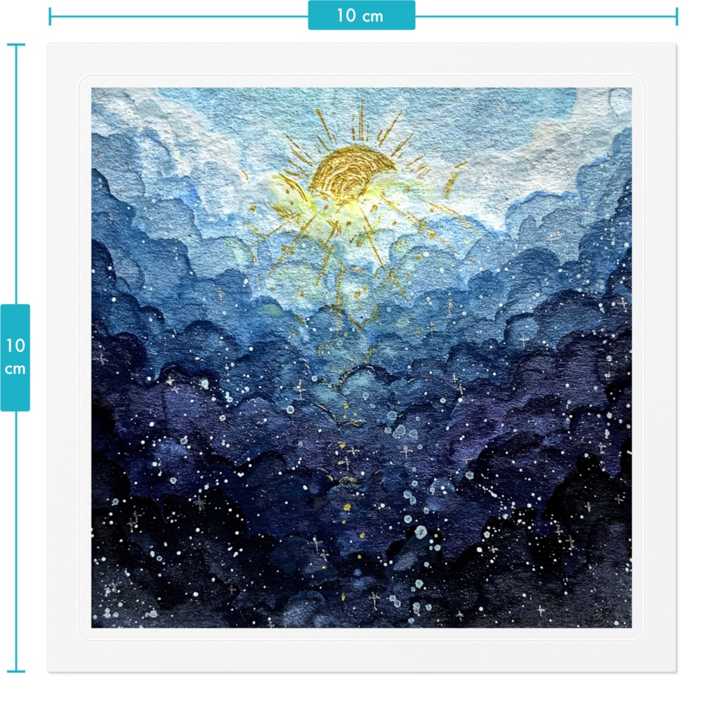 【オリジナルステッカー】昼+夜