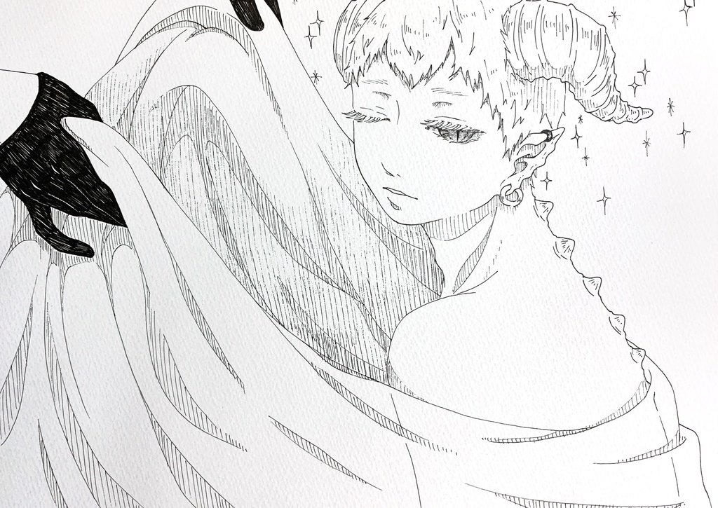 【原画】人外 2枚セット