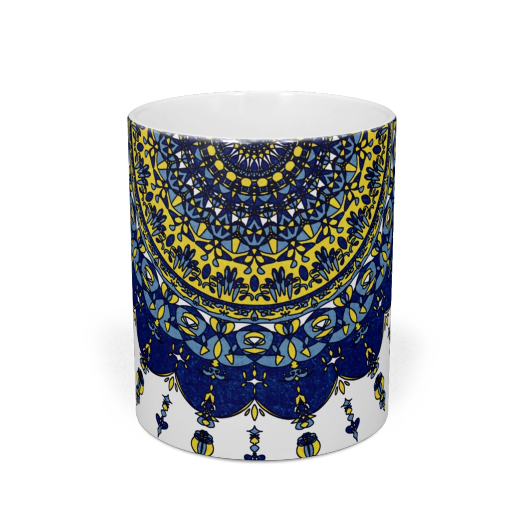 【オリジナルマグカップ】万華鏡柄a