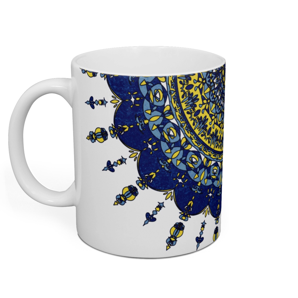 【オリジナルマグカップ】万華鏡柄a