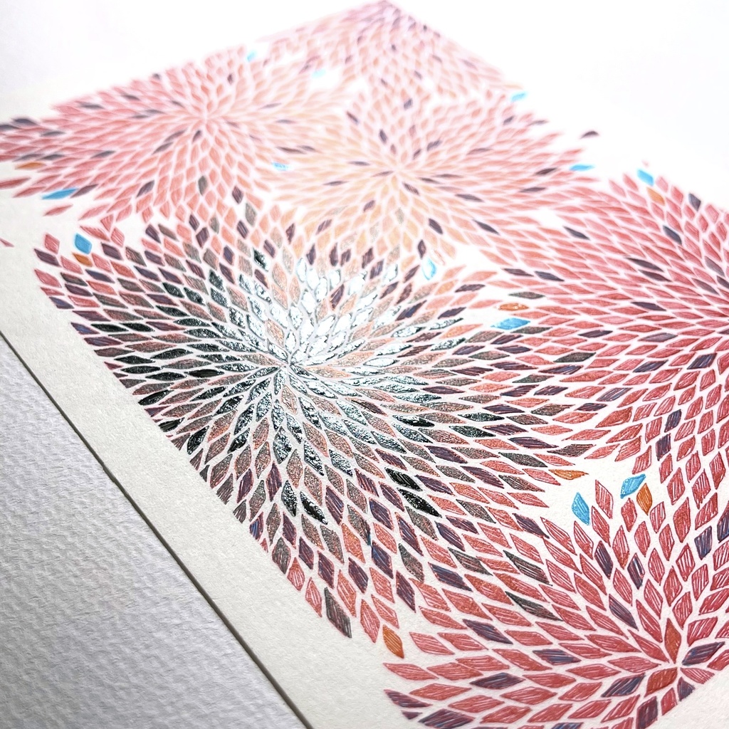 【 原画･細密画 】滞華 - 熾