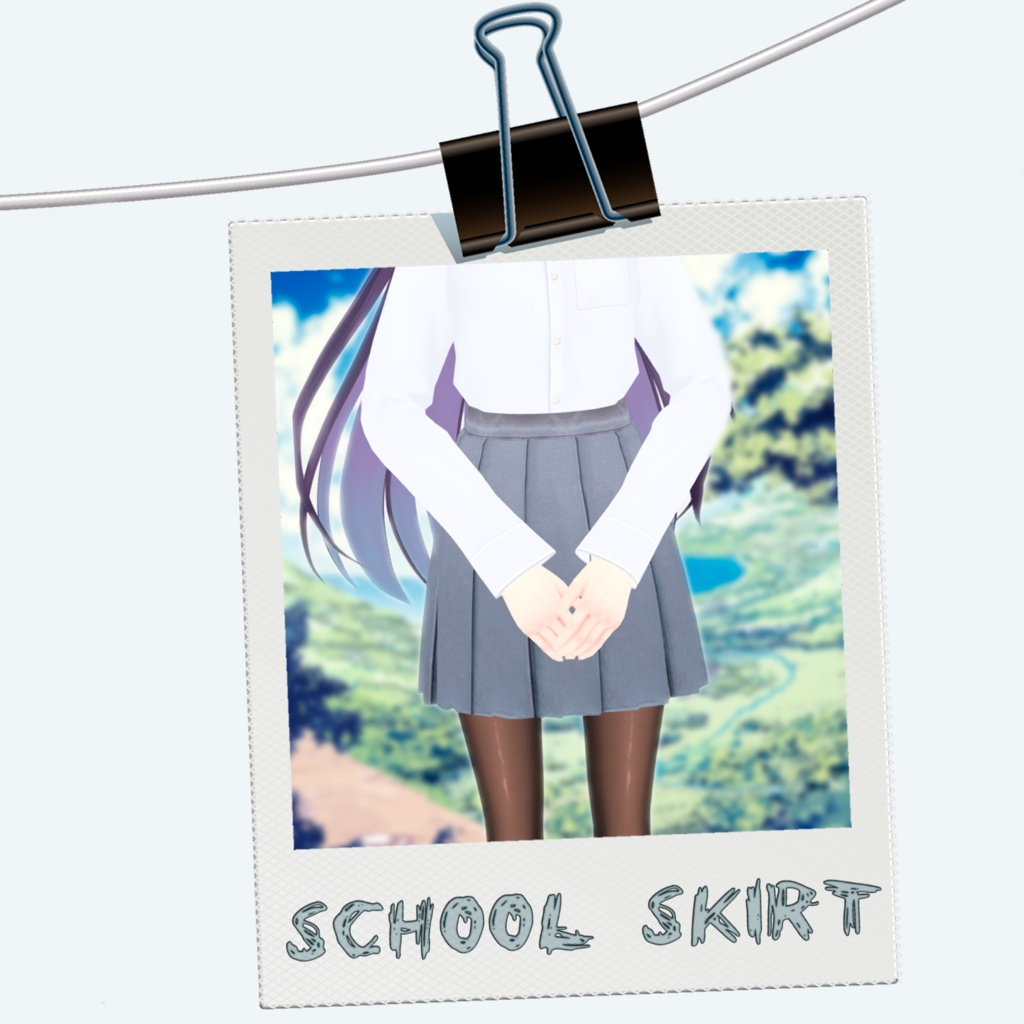 VRoid School Skirt スクールスカート