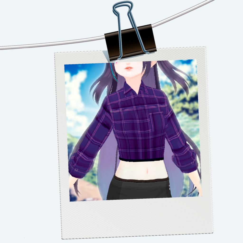 VRoid School Shirt スクールシャツ