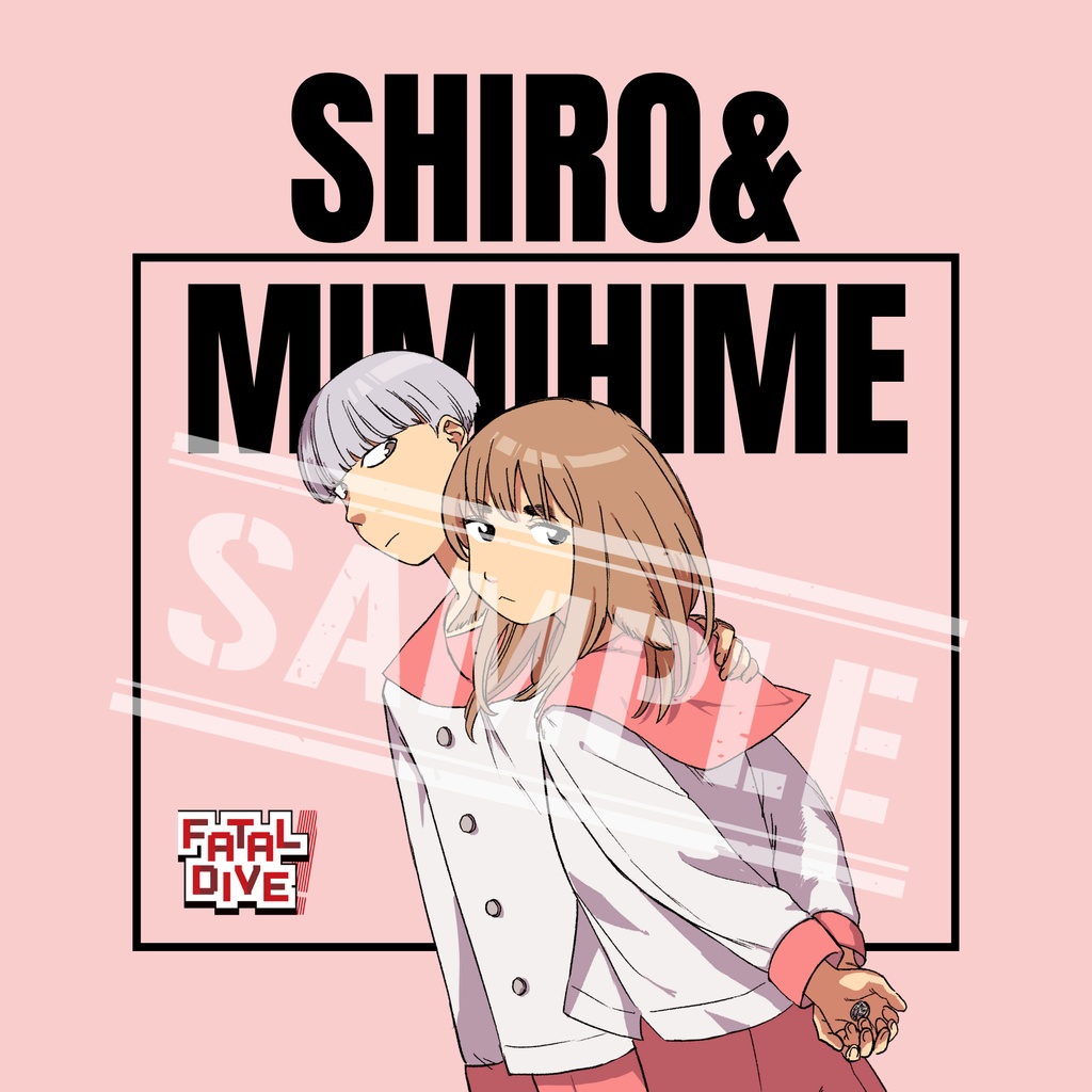 アクリルマグネット(シロ&ミミヒメ)