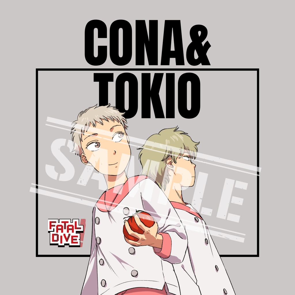 アクリルマグネット(コナ&トキオ)