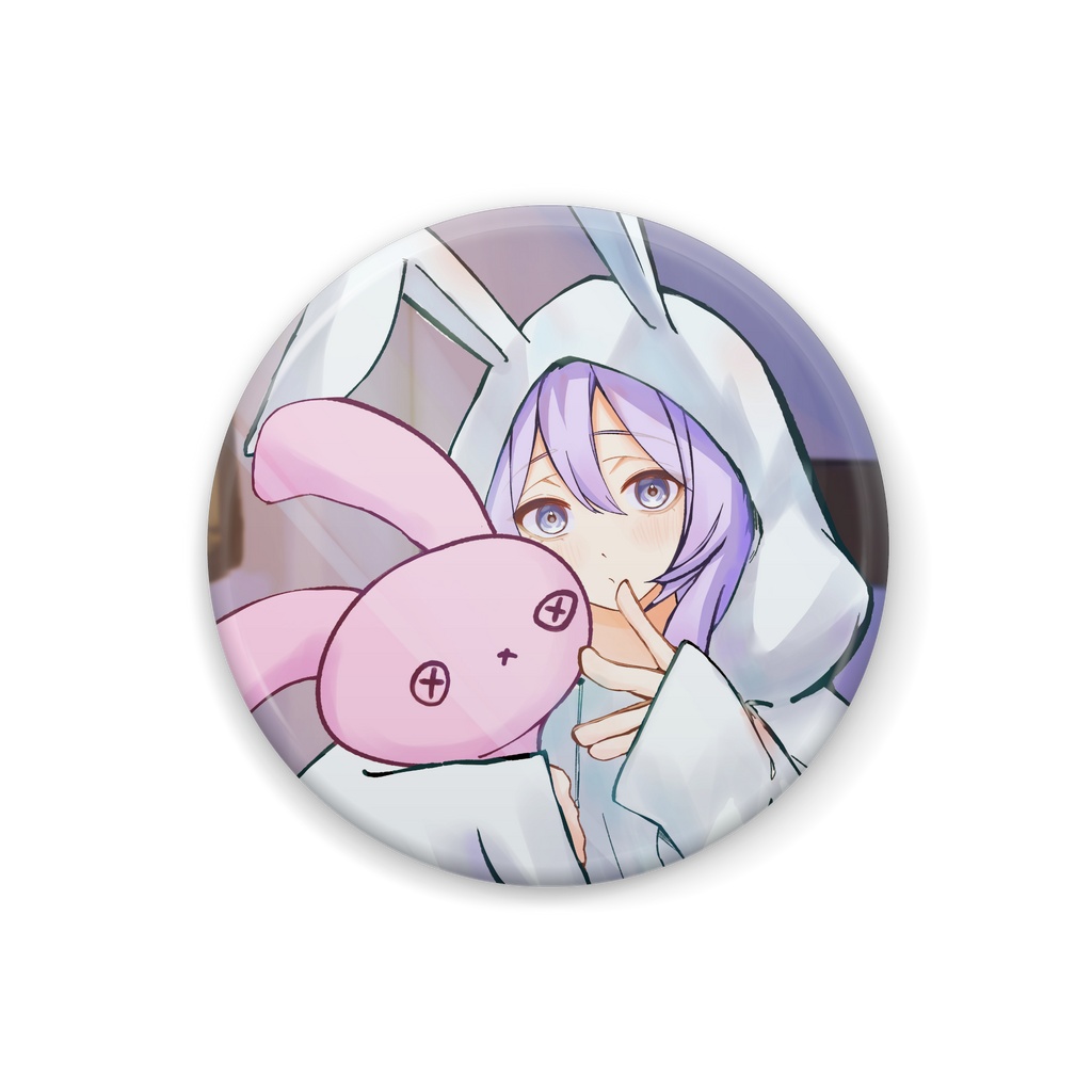 【う】うさぎルームウェアくん