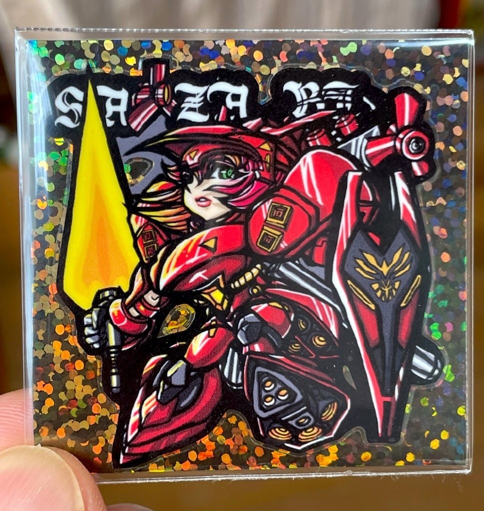 SAZABI オリジナル自作シール