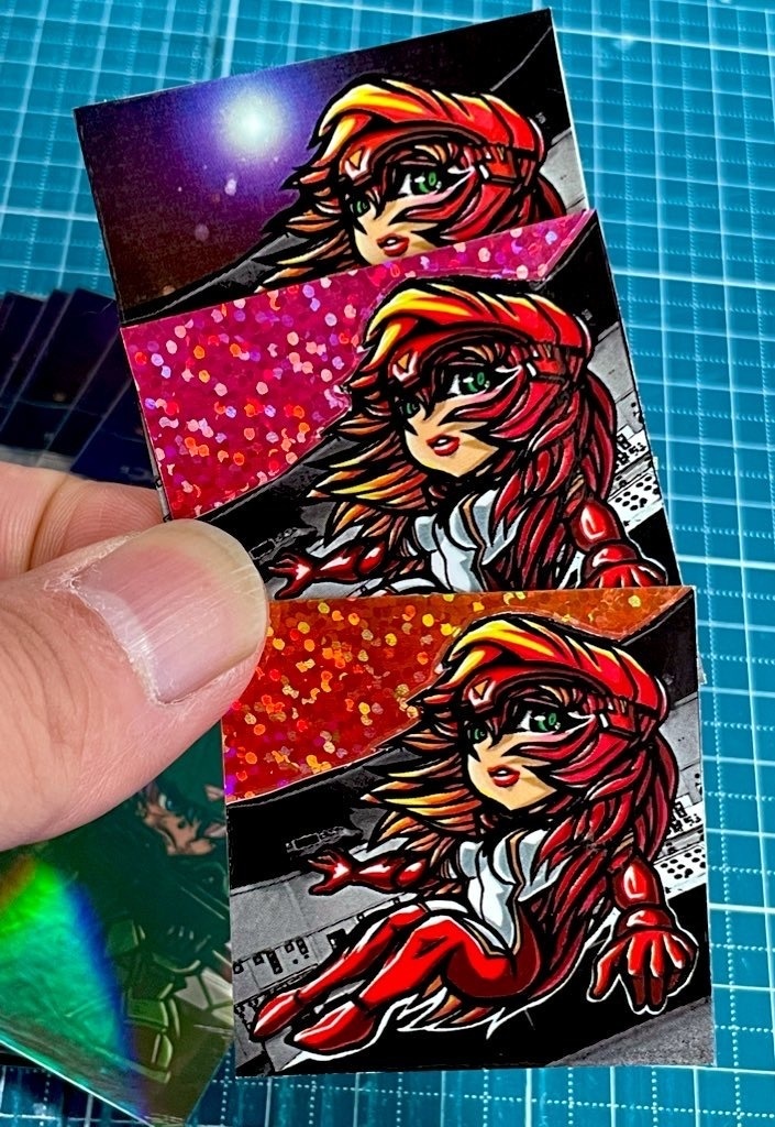 SAZABI オリジナル自作シール