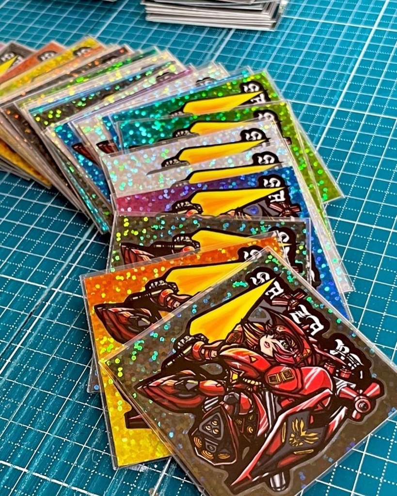 SAZABI オリジナル自作シール