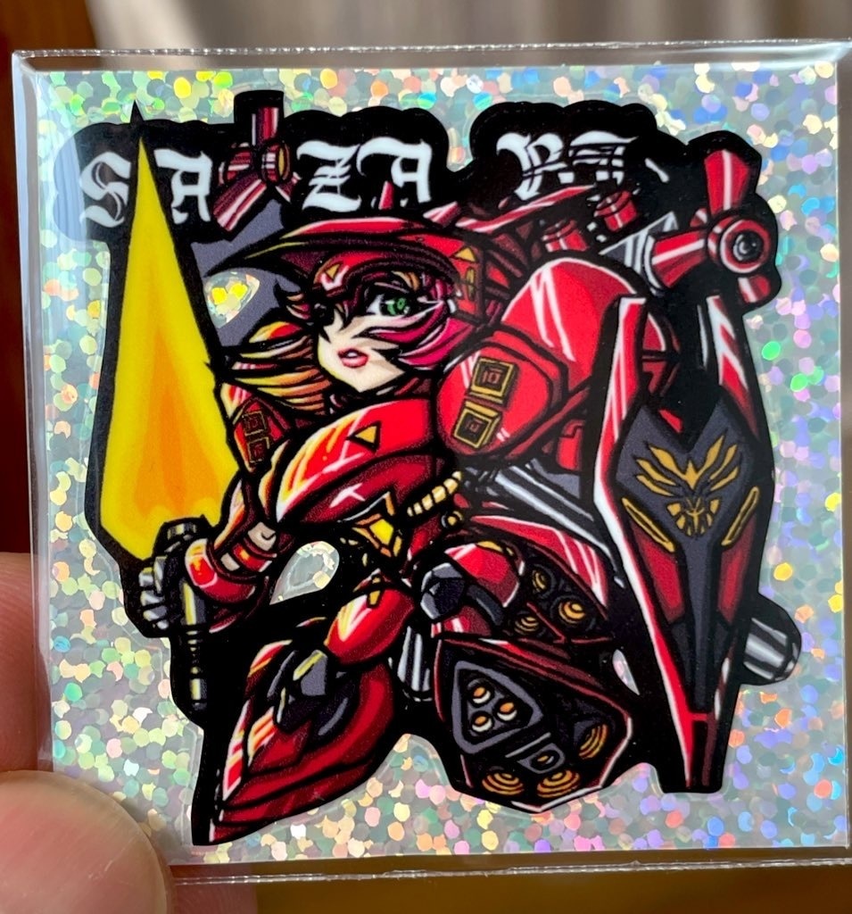 SAZABI オリジナル自作シール