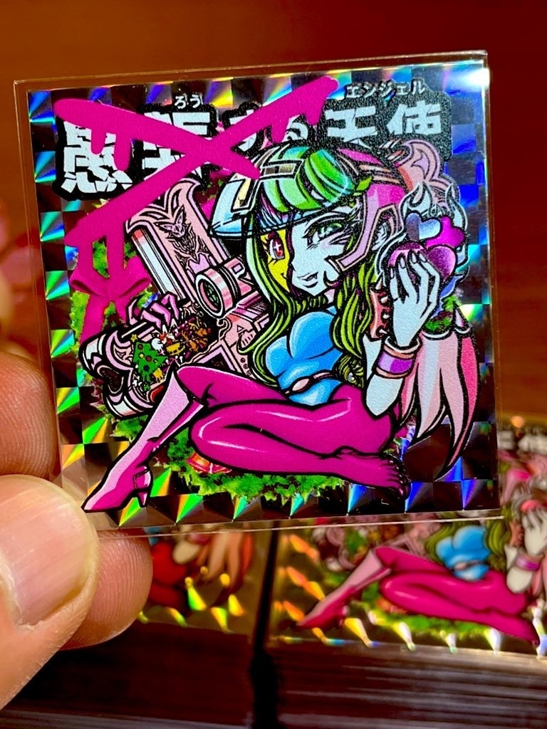 【愚弄しない♡この日だけは!エンジェル】自作シール