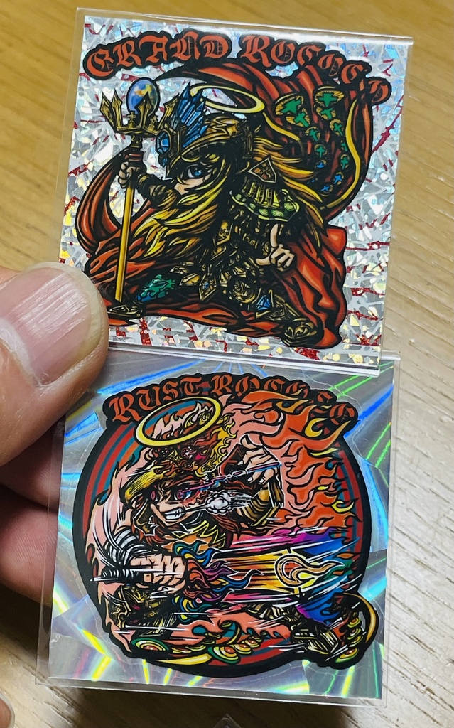 真打Rust rococo &grand rococoダイヤ自作シール