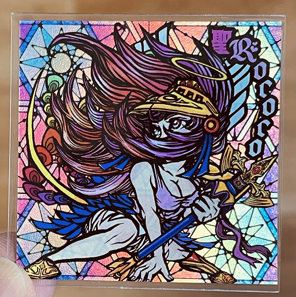 ゲリラ 聖rococo ステンドグラスシール