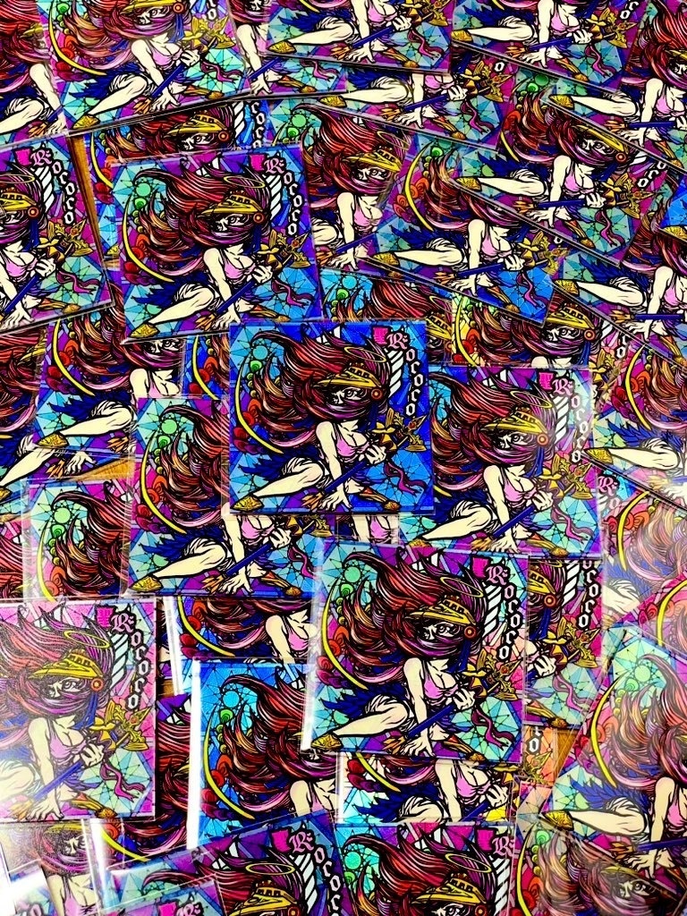 ゲリラ 聖rococo ステンドグラスシール