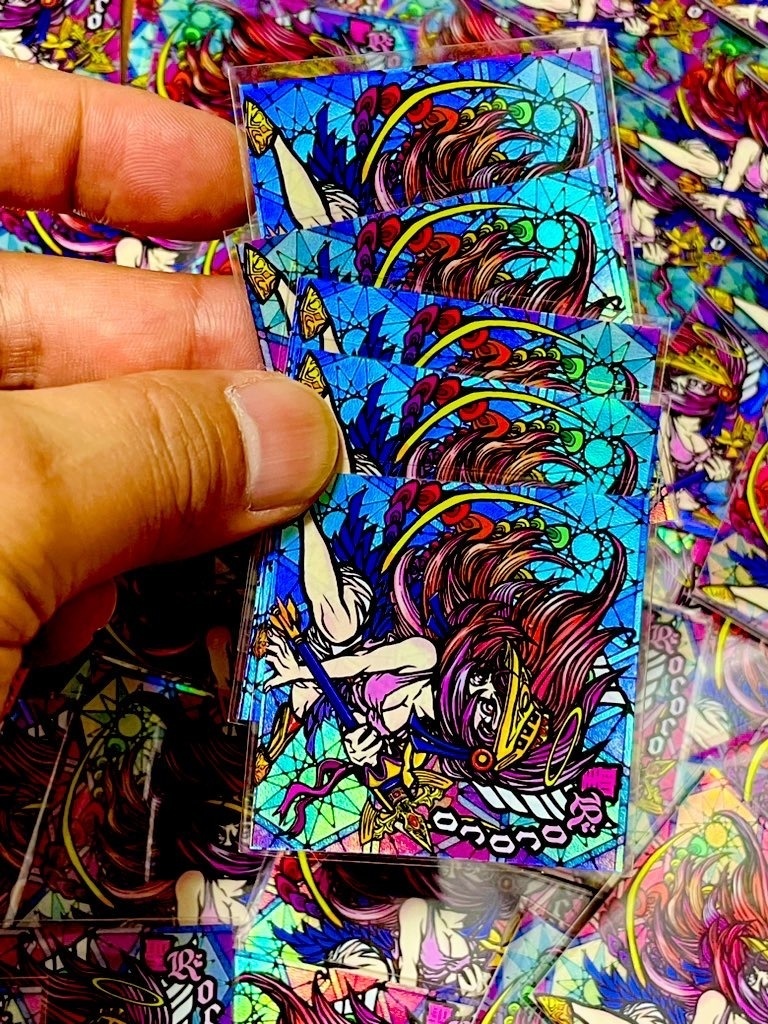 ゲリラ 聖rococo ステンドグラスシール