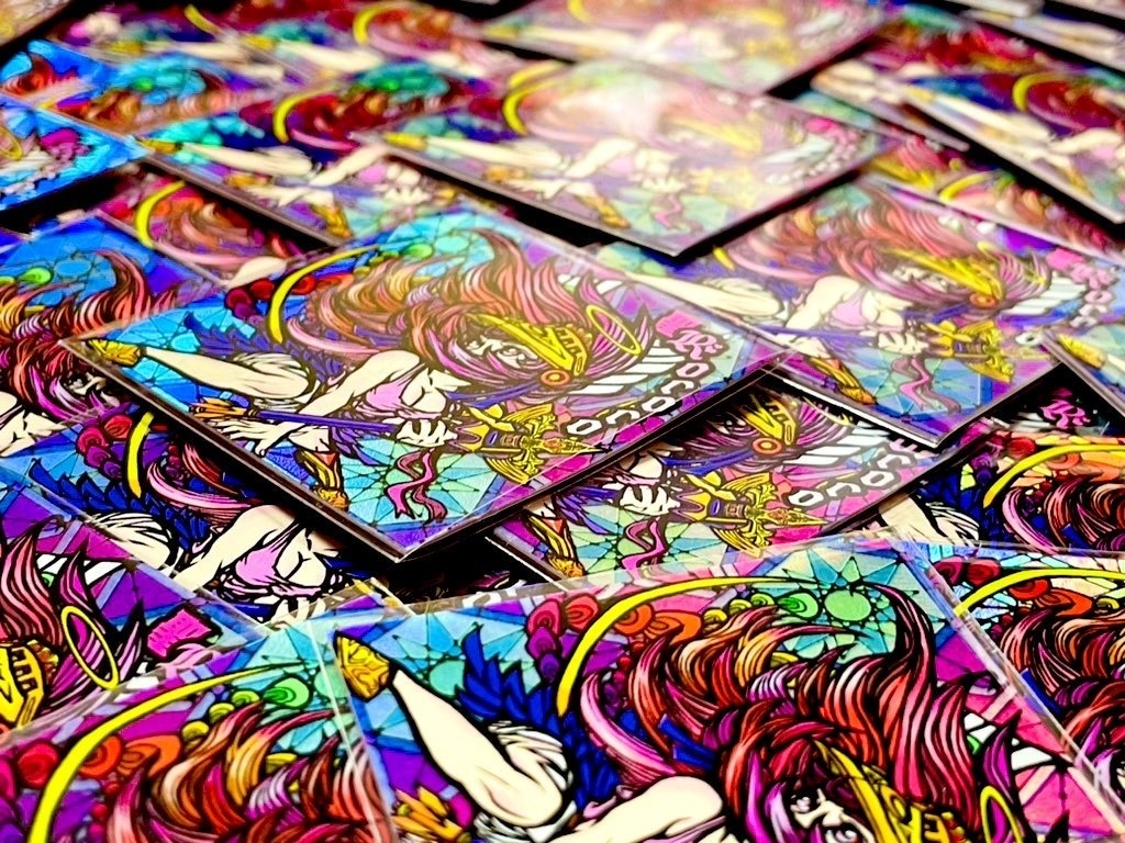 ゲリラ 聖rococo ステンドグラスシール