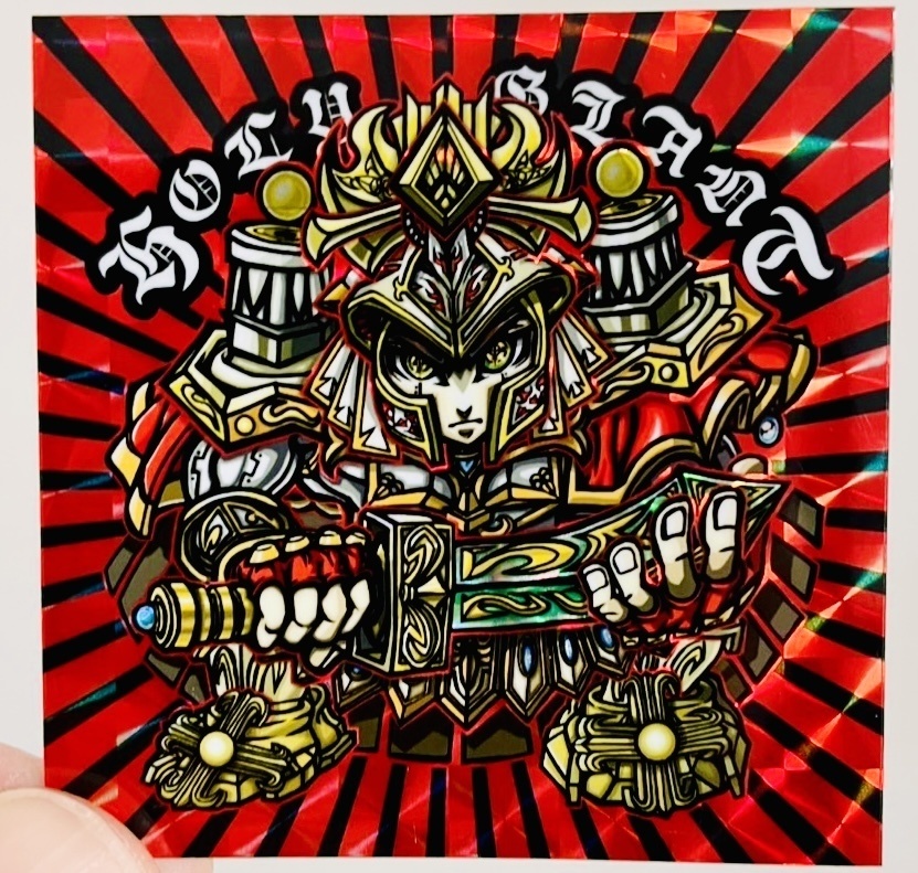 【HOLY GIANT】赤.緑 自作シール 超高精細印刷