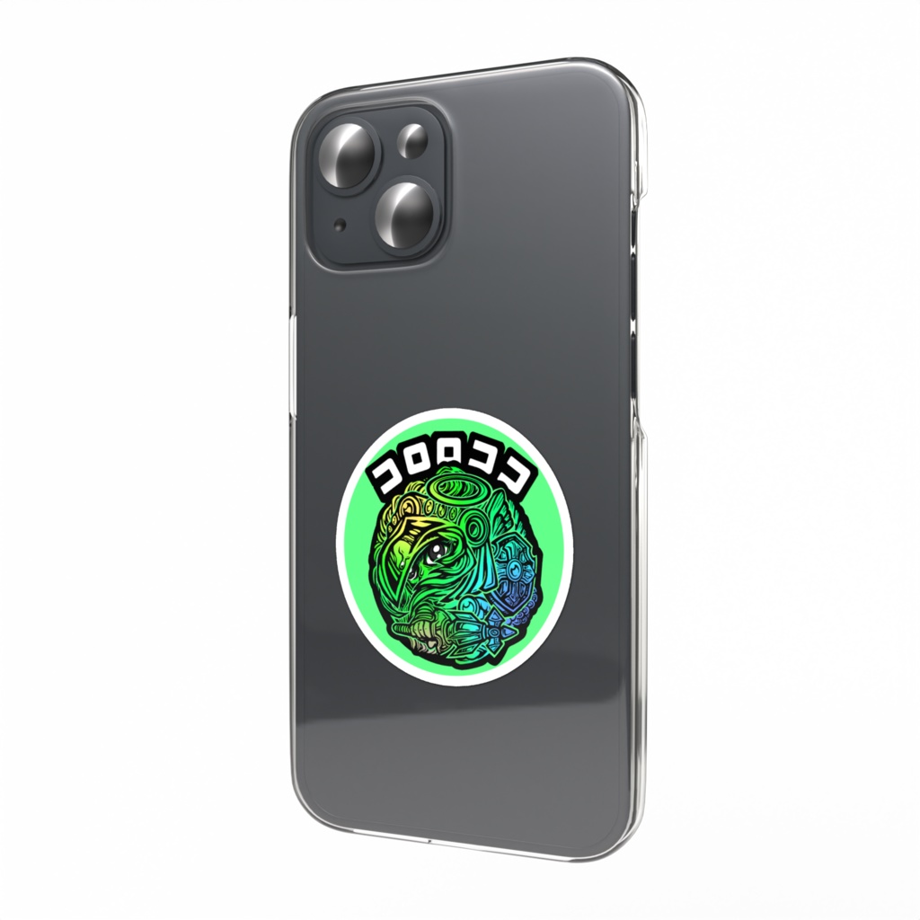 コロロココ マスカット!? スマホ用ステッカー