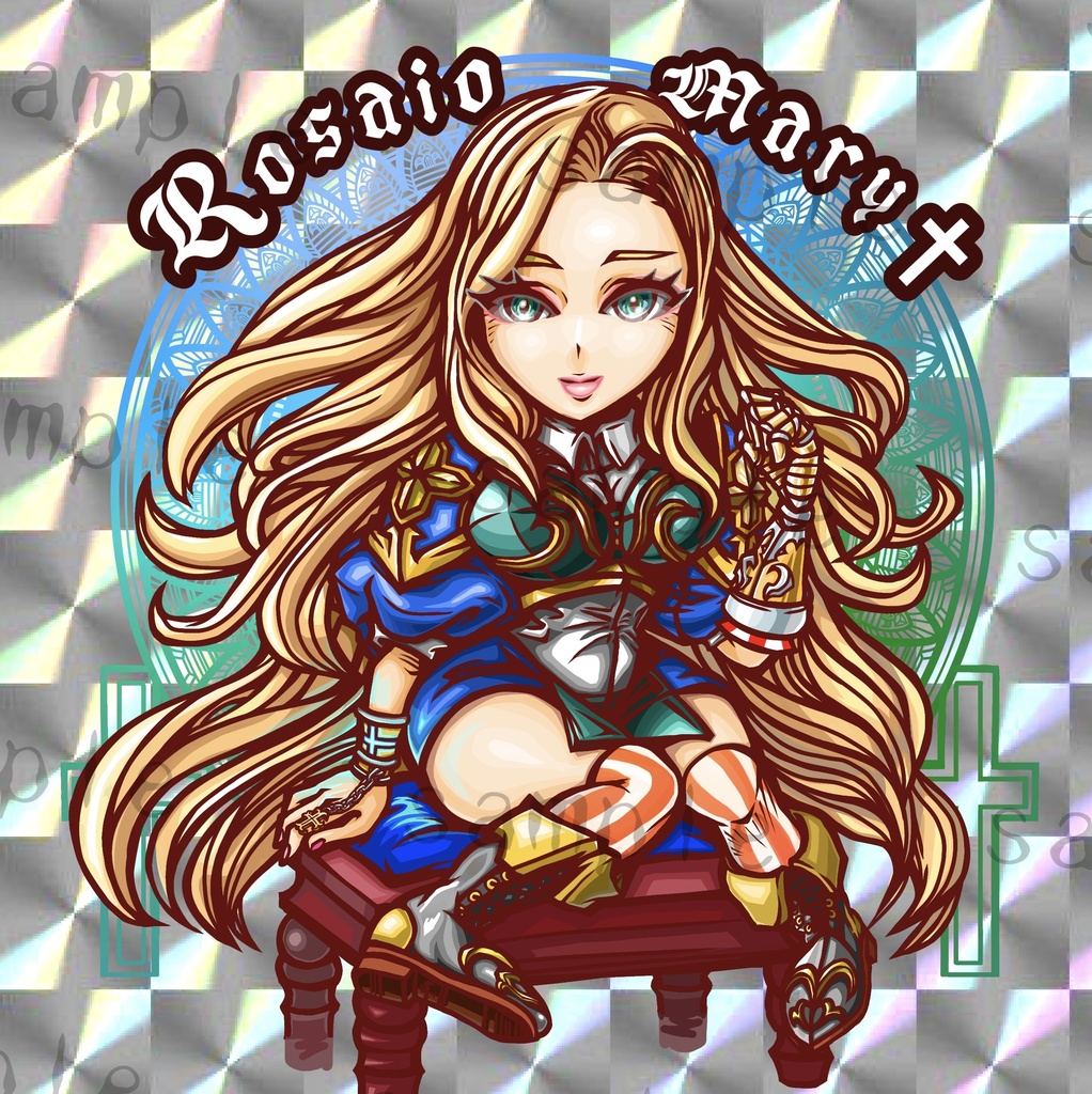 【Rosaio Mary ✝︎】プリズム自作シール