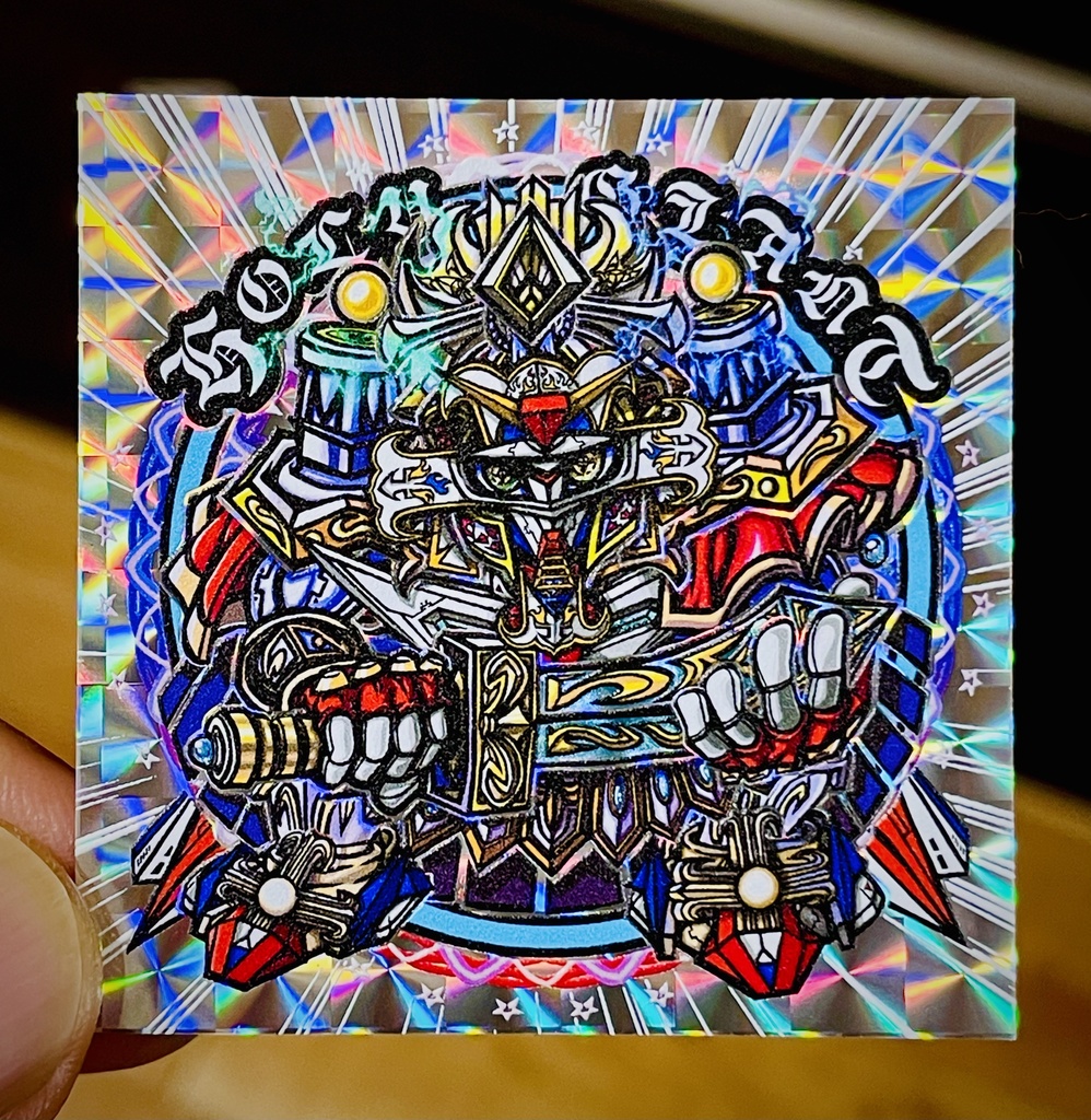 11/27 20:00発売【さん家 Holy✝︎GIANT】のっぴーさんコラボ。自作シール。