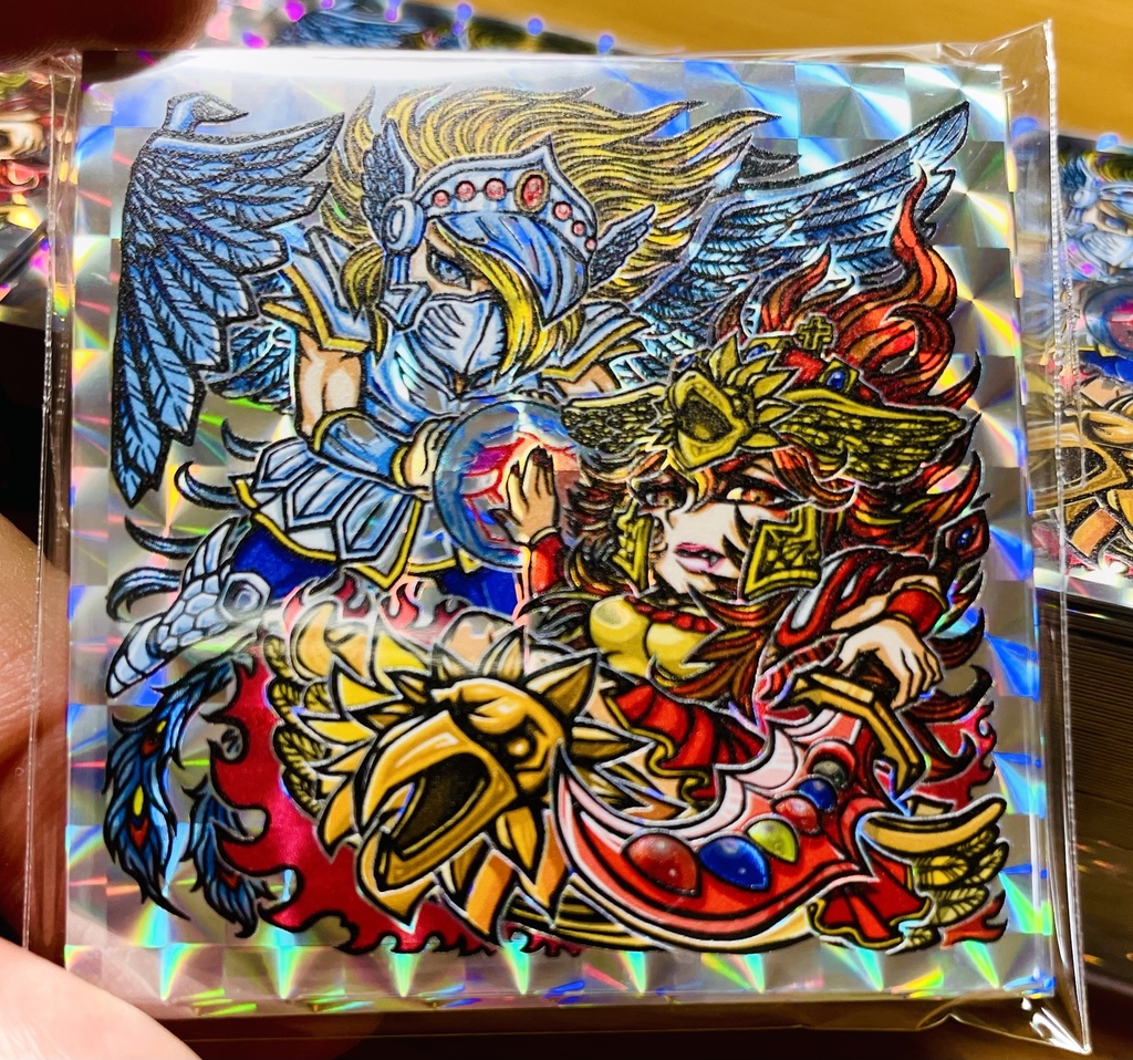 11/27 20:00発売【さん家 氷炎】キムジナーさんコラボ。自作シール