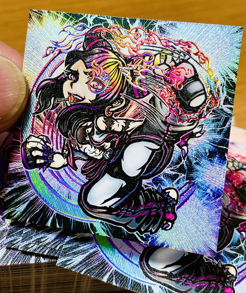 3/26 21:00 START 【ジュリ】マット＆グロスニス仕様 自作シール