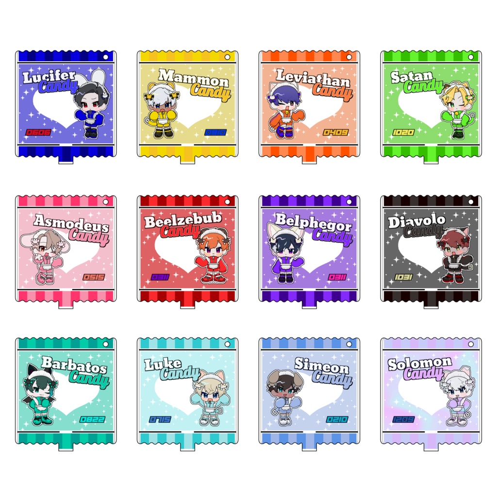 キャンディキーホルダー