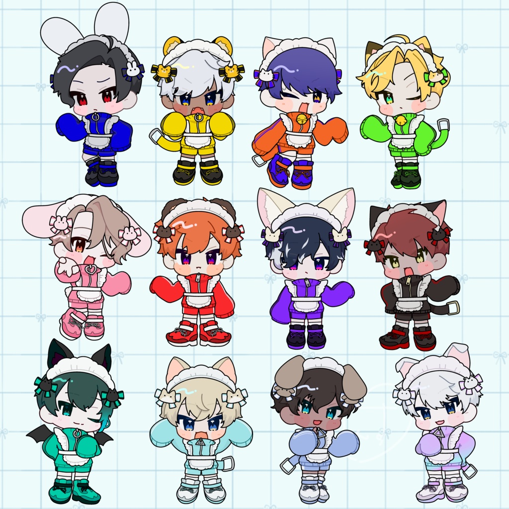 ケモミミジャージメイドアクスタ